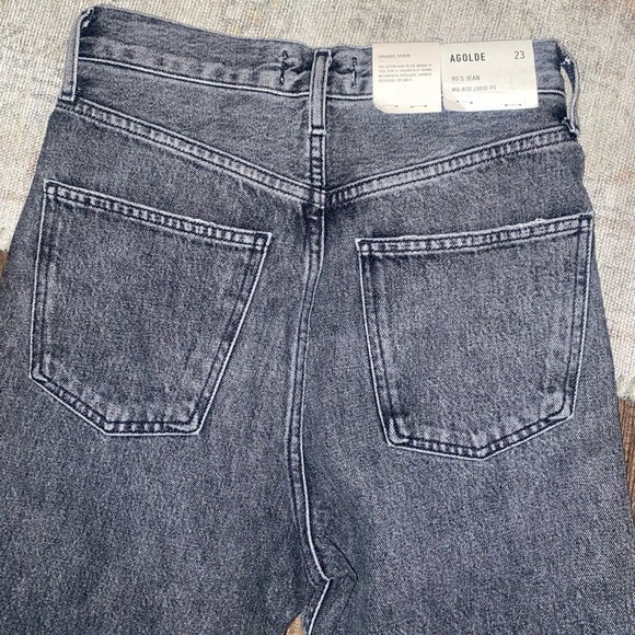 Agolde 90s mid rise loose size 23 - Picture 9 of 9